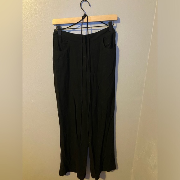 ✨Princess Polly Black Tie Pants✨ - Picture 3 of 6